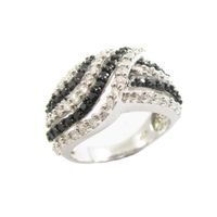 Cool Style Snake Sterling Silver Plating Inlay Zircon Rings sku image 14