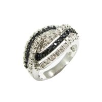 Style Cool Serpent Argent Sterling Placage Incruster Zircon Anneaux sku image 7
