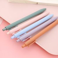 1 Piece Solid Color Learning Plastic Preppy Style Gel Pen main image 6