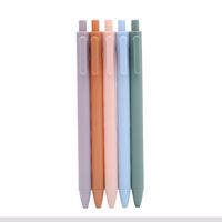 1 Pièce Couleur Unie Apprentissage Plastique Style Bcbg Stylo Gel main image 4