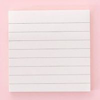 Simple Creative Notepad Tearable Student Sticky Notes sku image 2