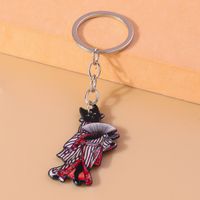 Cute Cat Zinc Alloy Bag Pendant Keychain main image 7