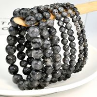 Handmade Solid Color Natural Stone Beaded Bracelets main image 3