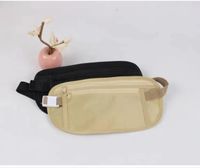 Unisex Solid Color Polyester Zipper Fanny Pack main image 1