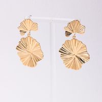 1 Pair Simple Style Classic Style Leaf Alloy Drop Earrings main image 4