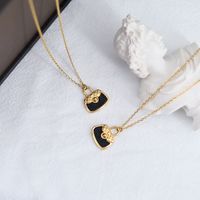 304 Stainless Steel 18K Gold Plated Simple Style Plating Bag Pendant Necklace main image 6