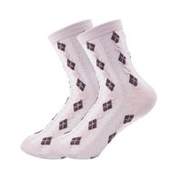 Women's Sweet Pastoral Plant Polyester Crew Socks A Pair main image 5