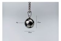 Simple Style Basketball Football Stainless Steel Plating Pendant Necklace main image 2