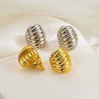 1 Pair Modern Style Simple Style Shell Copper Earrings main image 3