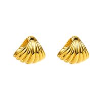 1 Pair Modern Style Simple Style Shell Copper Earrings main image 6
