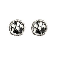 1 Pair Simple Style Geometric Plating Alloy Gold Plated Ear Studs main image 5
