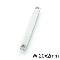 1 Piece Stainless Steel Solid Color Simple Style main image 2