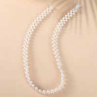 Elegant Shiny Bow Knot Alloy Plastic Pearl Women's Chain Belts main image 3