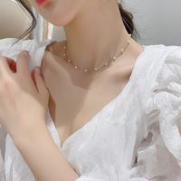 Simple Style Pearl Alloy Pearl Women's Choker main image 4