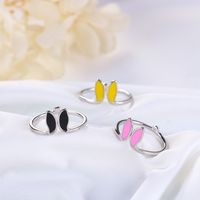 Wholesale Simple Style Classic Style Butterfly Copper Stoving Varnish Rings main image 1