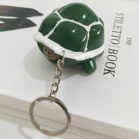 Exaggerated Funny Tortoise Plastic Keychain main image 3