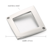 1 Piece Stainless Steel Square Simple Style main image 2