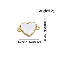 Ig Style Star Moon Fish Tail Copper Plating 18k Gold Plated Charms sku image 3