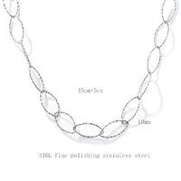 304 Stainless Steel Basic Plating Geometric Necklace main image 2