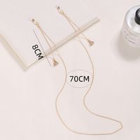 Casual Star Metal Unisex Glasses Chain sku image 2