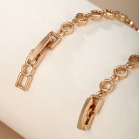 Xuping Sweet Simple Style Flower 18k Gold Plated Artificial Diamond Alloy Wholesale Bracelets main image 5