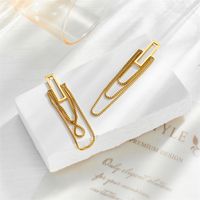 1 Pair Simple Style Rectangle Tassel Plating Titanium Steel 18k Gold Plated Drop Earrings main image 5