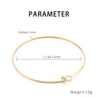 Simple Style Solid Color Stainless Steel Choker main image 2