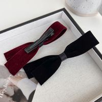 Women's Elegant Retro Bow Knot Alloy Cloth Hair Clip main image 6