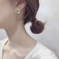 1 Pair Simple Style Solid Color Plating Inlay Alloy Artificial Rhinestones Gold Plated Ear Studs main image 3