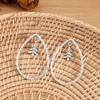 1 Pair Simple Style Commute Water Droplets Alloy Drop Earrings main image 3