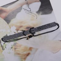 Hip-hop Vintage Style Arrow Glass Rope Handmade Women's Bracelets sku image 1