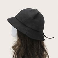 Women's Cute Solid Color Cat Flat Eaves Bucket Hat main image 3
