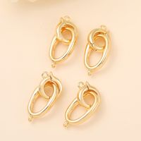 1 Piece Metal Copper Oval Simple Style Classic Style main image 1