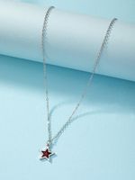 Simple Style Star Stainless Steel Necklace main image 6