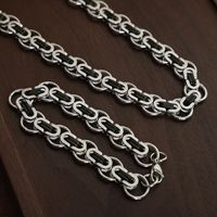 Hip-hop Geometric Titanium Steel Plating Bracelets Necklace main image 1