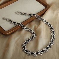 Hip-hop Geometric Titanium Steel Plating Bracelets Necklace main image 3