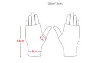 Unisex Sweet Simple Style Solid Color Gloves 1 Pair main image 2