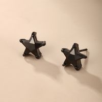 1 Pair Xuping Streetwear Round Star Heart Shape Inlay Copper Alloy Artificial Gemstones Ear Studs main image 5