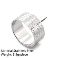Steel Simple Style Classic Style C Shape Rings Bracelets main image 2