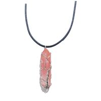 Einfacher Stil Einfarbig Kristall Polieren Halskette Mit Anhänger 1 Stück sku image 3