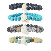 Einfacher Stil Delfin Glas/glasur Perlen Polieren Armbänder 1 Stück main image 4