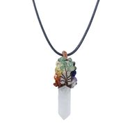 Simple Style Irregular Crystal Polishing Pendant Necklace 1 Piece sku image 6