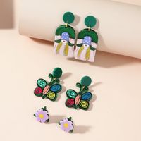 Women's Fashion Acrylic Dinosaur Ghost Earrings main image 9