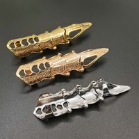 1 Piece Punk Solid Color Alloy Plating Unisex Rings main image 5
