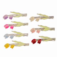 Fashion Flower Alloy Plating Hair Clip 1 Piece main image 4