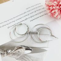 1 Pair Fashion Geometric Alloy Women's Hoop Earrings main image 4