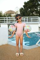 Fashion Buckle Inflatable Children Arm Floats Dinosaur Shaped Sleeves sku image 7