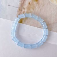 1 Pièce Sucré Couleur Unie Verre Verre Femmes Bracelets sku image 20