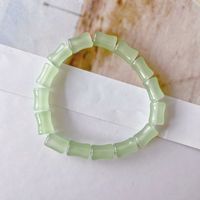1 Piece Sweet Solid Color Glass Glass Women's Bracelets sku image 21
