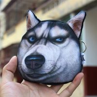 Unisex Animal Plush Polyester Zipper Coin Purses main image 2